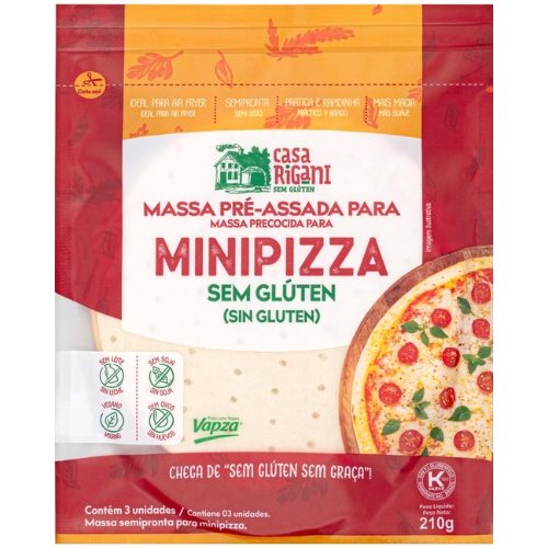massa mini pizza