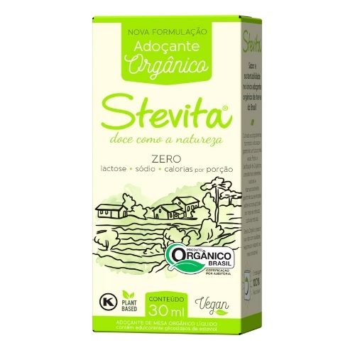 adoçante liquido organico