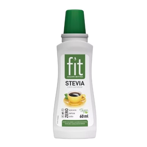 adoçante fit stevia liquido