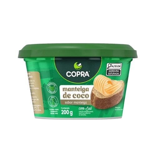 manteiga de coco