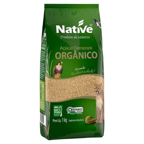 açúcar demerara organico